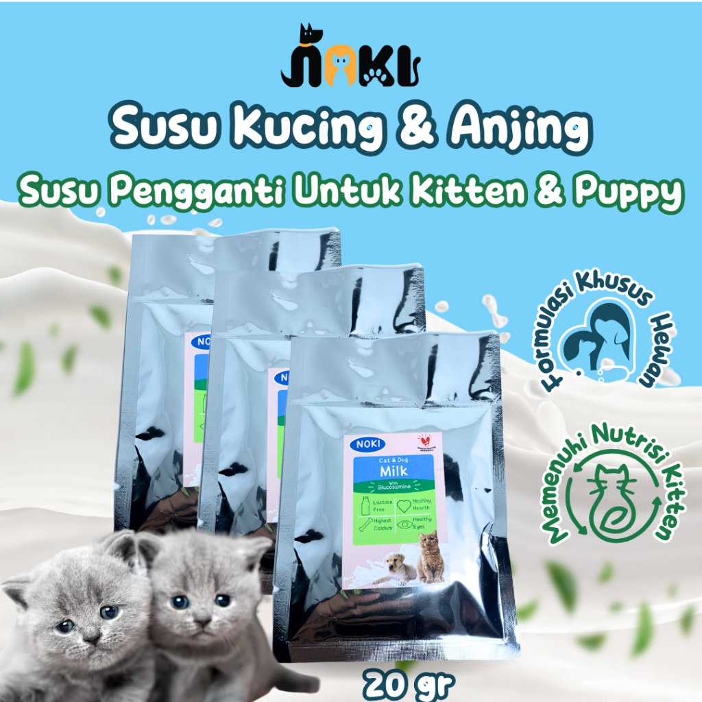 SUSU KUCING BAYI KITTEN BAYI BARU LAHIR DEWASA SUSU ANAK KUCING KITTEN CAT MILK