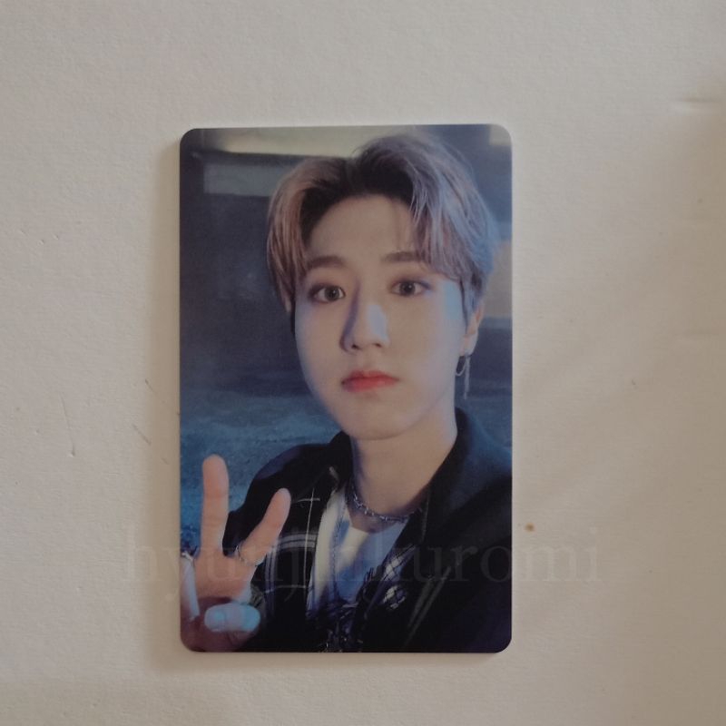 photocard Han jisung straykids official pob pvc cevel