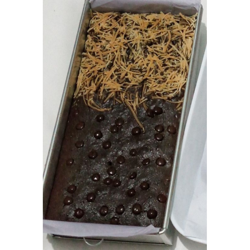 

CODATE BROWNIES mix keju choco chips GLUTEN FREE with BROWN SUGAR