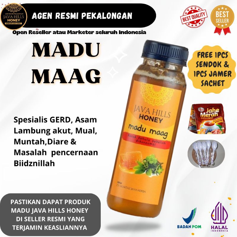 

MADU MAAG HERBAL JAVAHILLS HONEY SOLUSI UNTUK LAMBUNG GERD 320GR