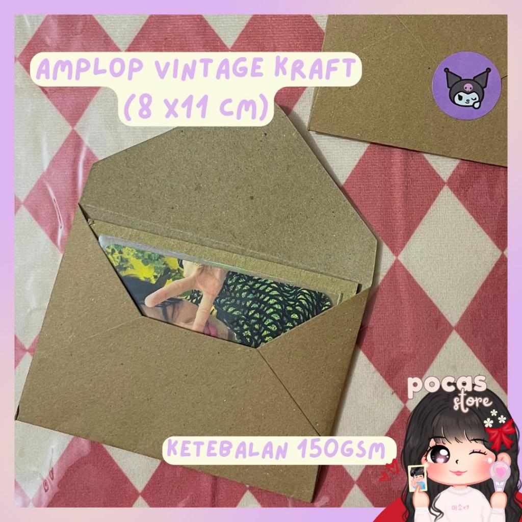 

[PS] (10PCS) AMPLOP KRAFT (8CM X 11CM)
