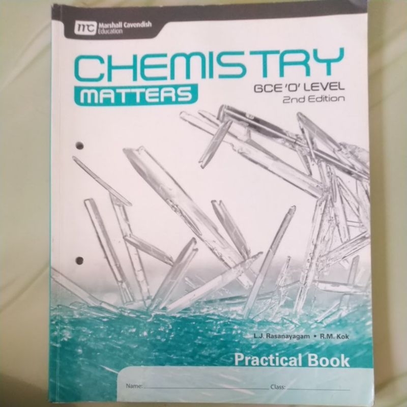 Buku Bimbel Chemistry matters GCE 'O' Level 2nd Edition Practical Book