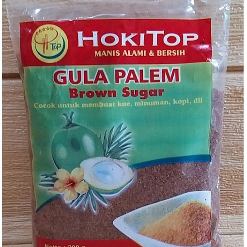 

Brown Sugar Gula Palem Hokitop 200gr