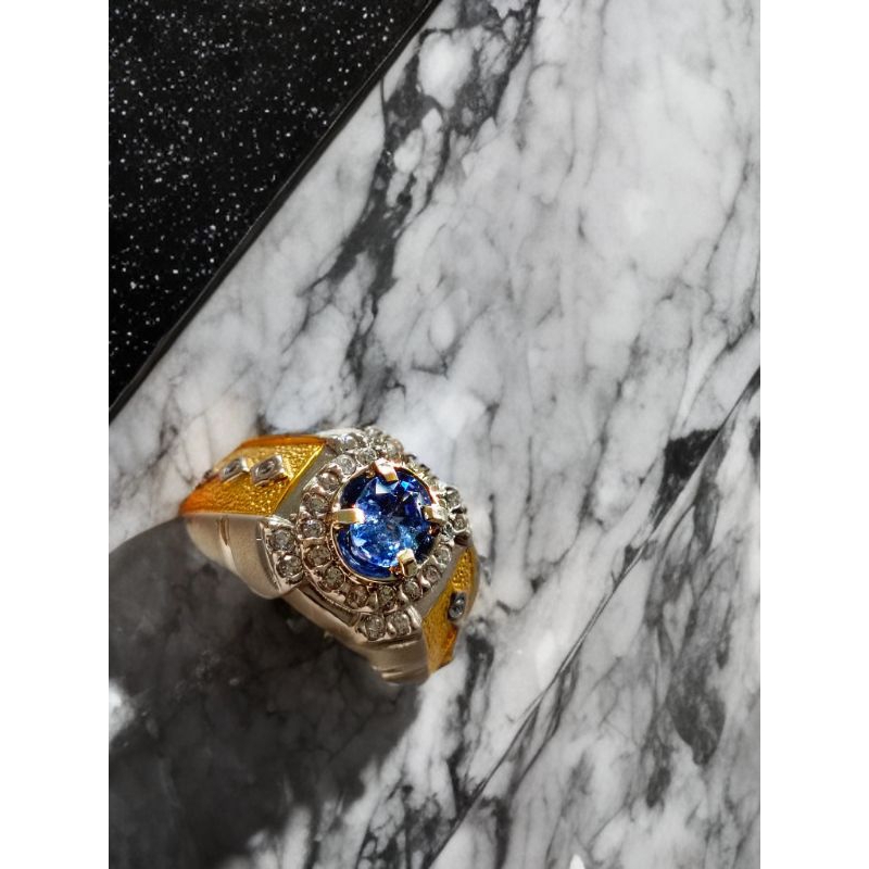 Cornflower Blue Sapphire Sri-Lanka