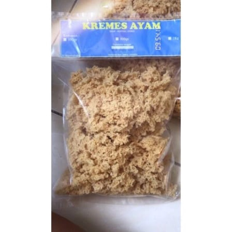 

Kremes Ayam 250 gr