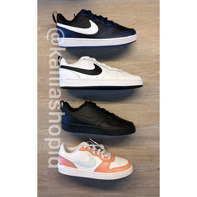 Sepatu Nike Court Borough Low 2 (GS) Original Ready Stock