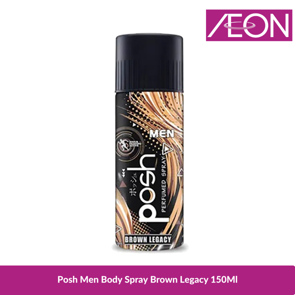 Posh Men Body Spray Brown Legacy 150Ml