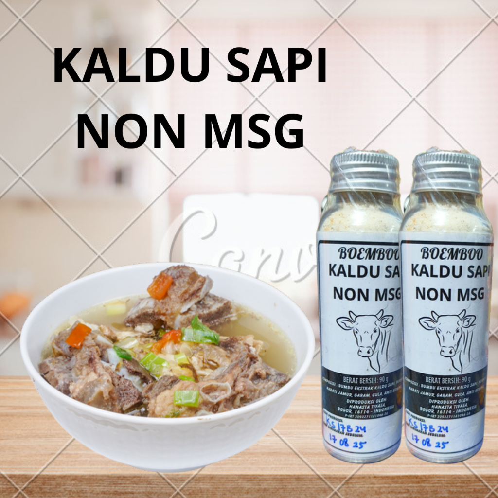 

BOEMBOO KALDU SAPI NON MSG