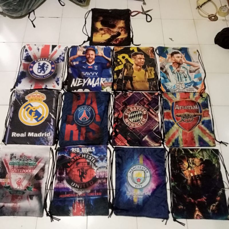 Tas Serut Jersey sepakbola
