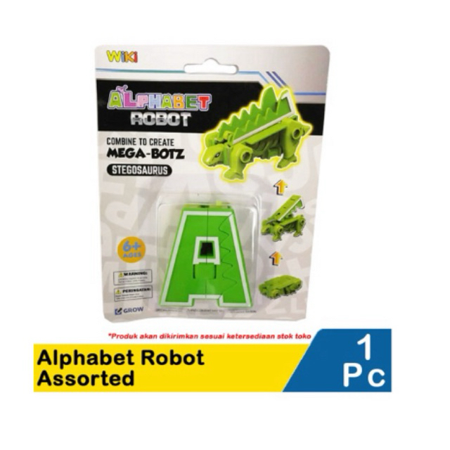 Wiki Alphabet Robot Assorted