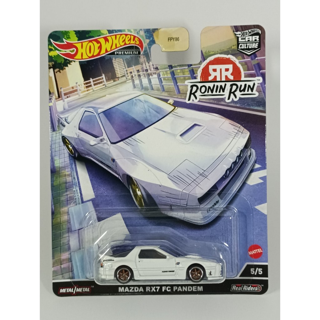 Hot Wheels Premium Mazda RX7 RX 7 FC Pandem Ronin Run