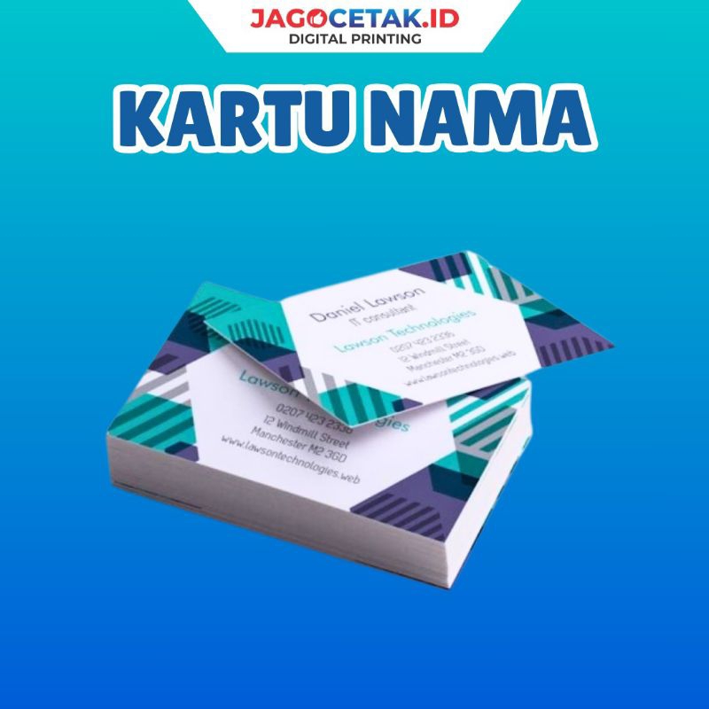 

KARTU NAMA MURAH 1 SISI ATAU 2 SISI