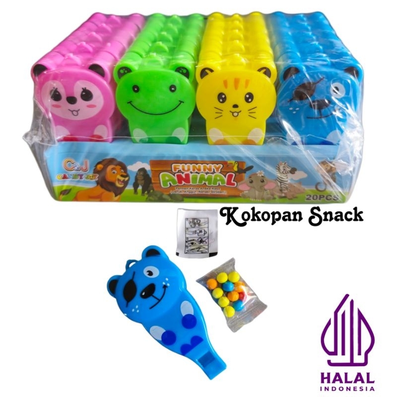 

C&J FUNNY ANIMAL CANDY BOX ISI 20