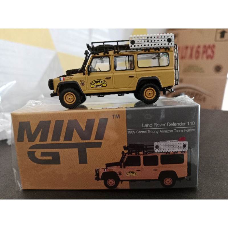 mini GT land rover camel trophy