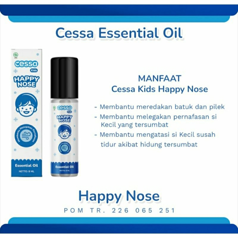 MINYAK TELON CESSA ESSENTIAL OIL 8ML KIDS & BABY OIL
