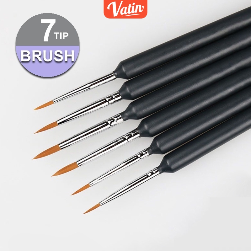 

Kuas Lukis Cat Air Bulu Serigala Profesional / Professional Pen-Type Round Watercolour Wolf Hair / Bristles Painting-Vatin_Shop