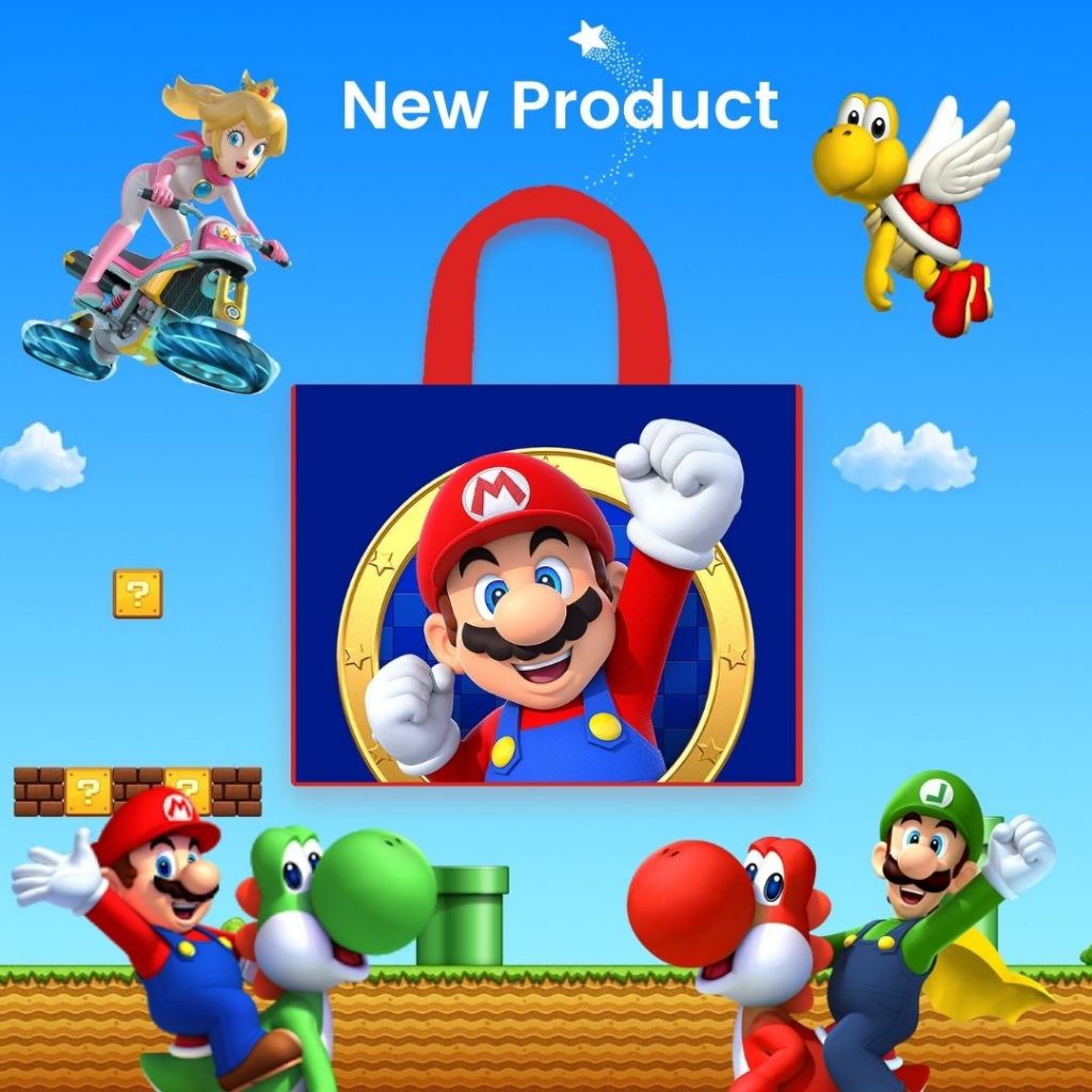 

Free Filter Instagram New Bag Tas Ultah Goodiebag Super Mario Birthday