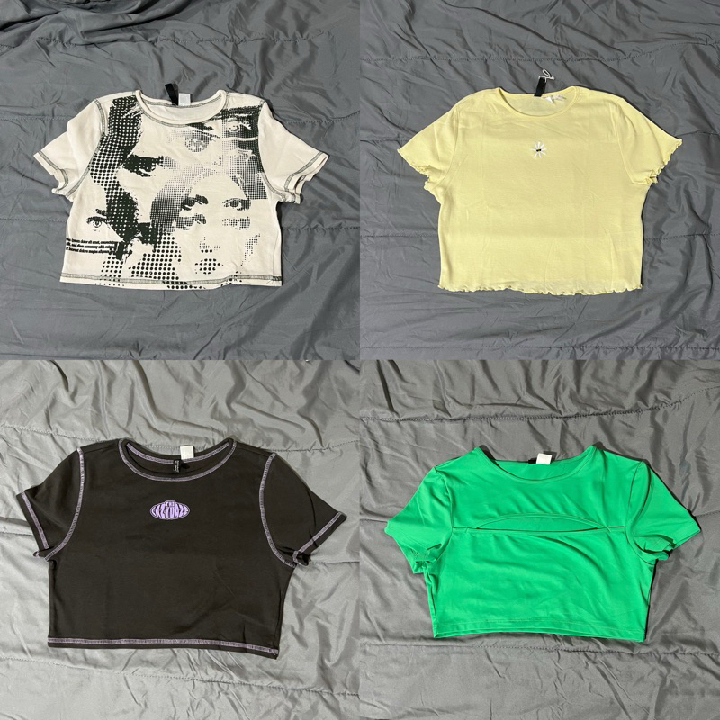 Baju Celana Rok Cardigan Vest Outer Crop Top Hoodie Sweater Korean Preloved