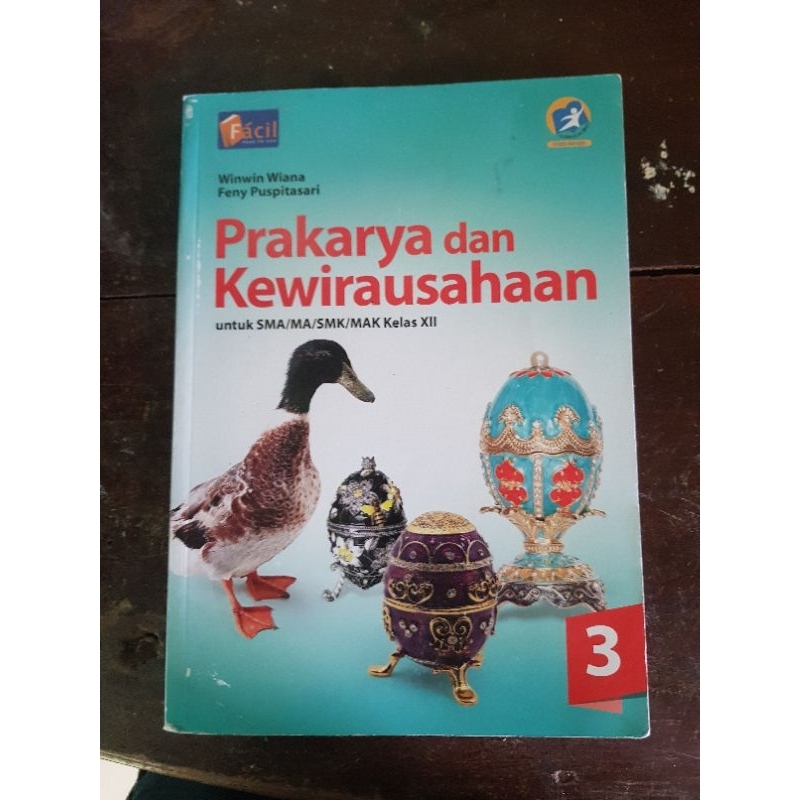 buku paket prakarya dan kewirausahaan