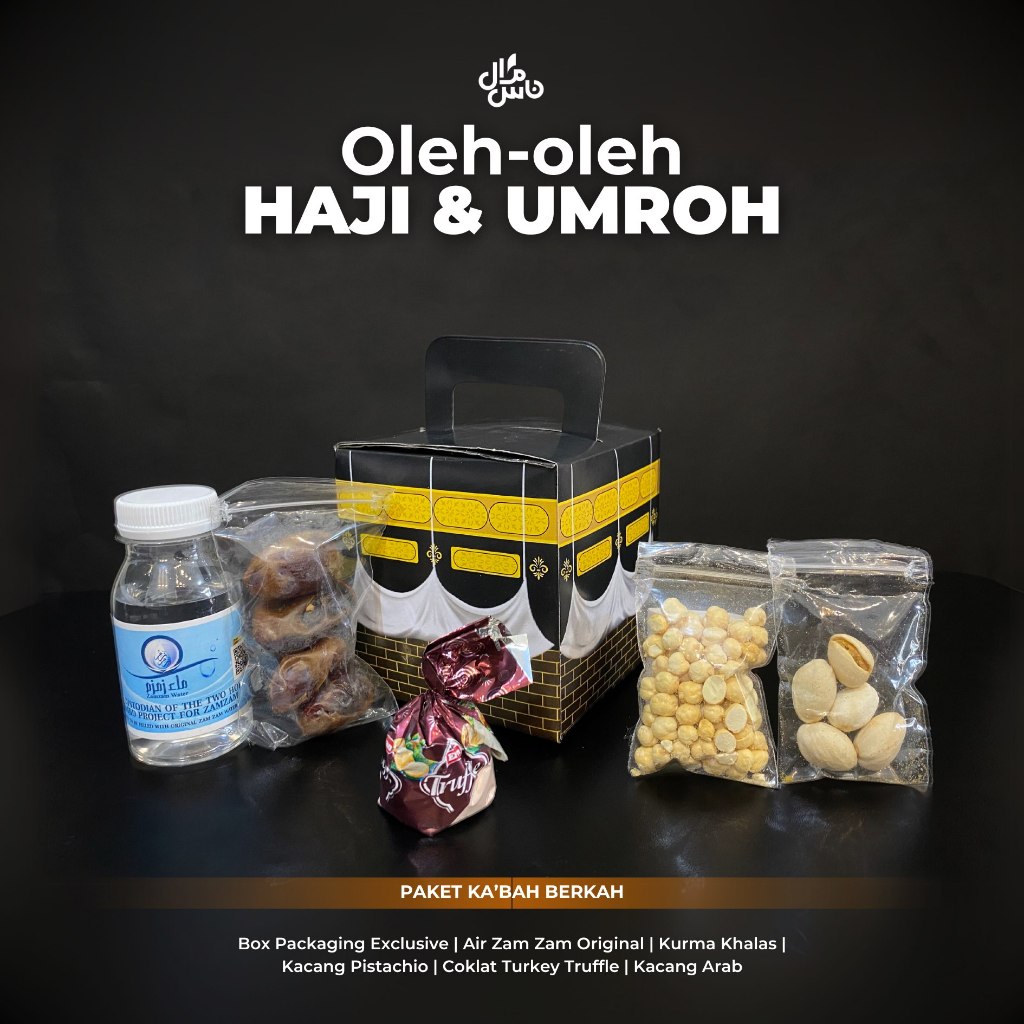 

Paket Berkah Hadiah Oleh - Oleh Haji Dan Umroh Kemasan Box Ka'bah Dan Kemasan Dus Tali Cara Simpel Memberi Hadiah