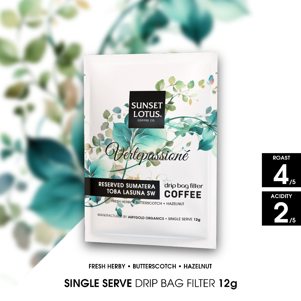 

Vertepassione by Sunset Lotus - Single Serve Drip Bag Coffee