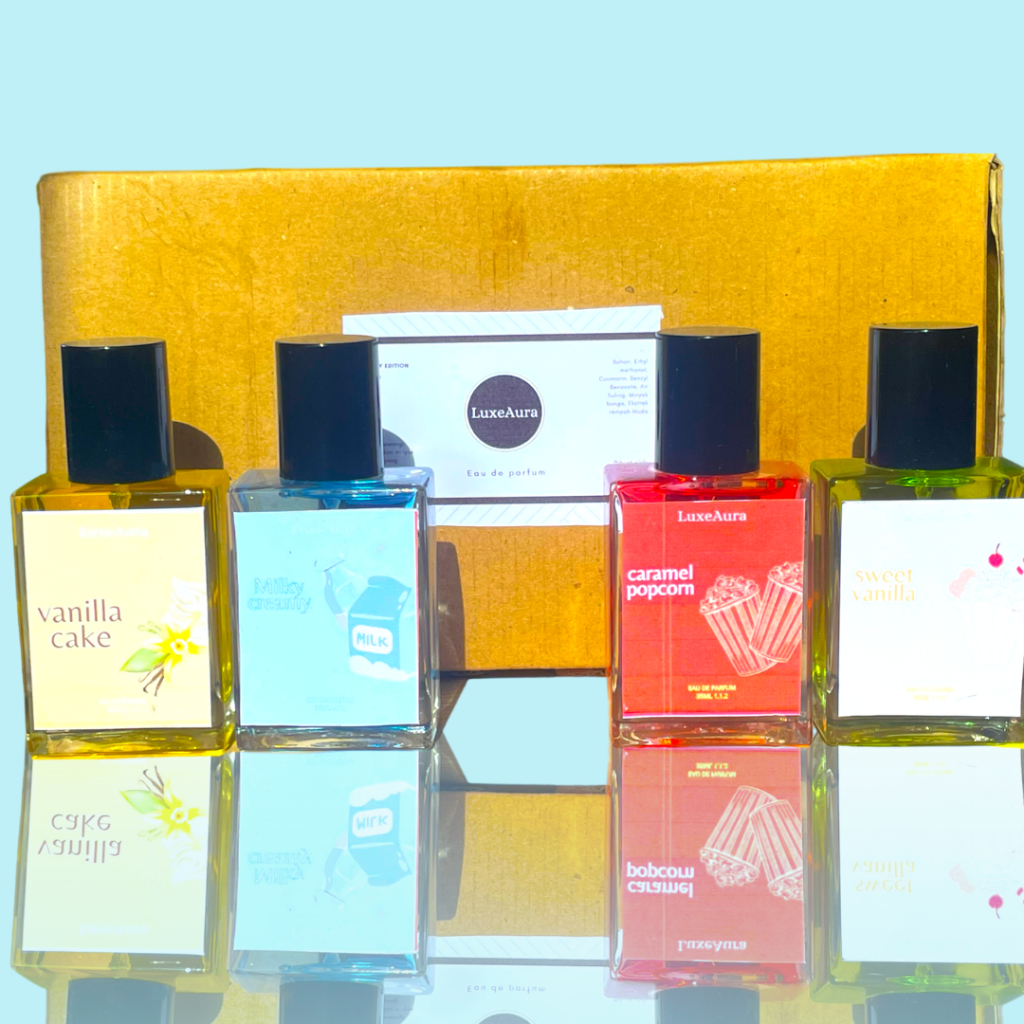 READY 4ORB DAPAT 4 PARFUM BELI 1 GRATIS 3 Parfum  DAPAT 4 PARFUM Parfum Mezuca Pria dan wanita tahan