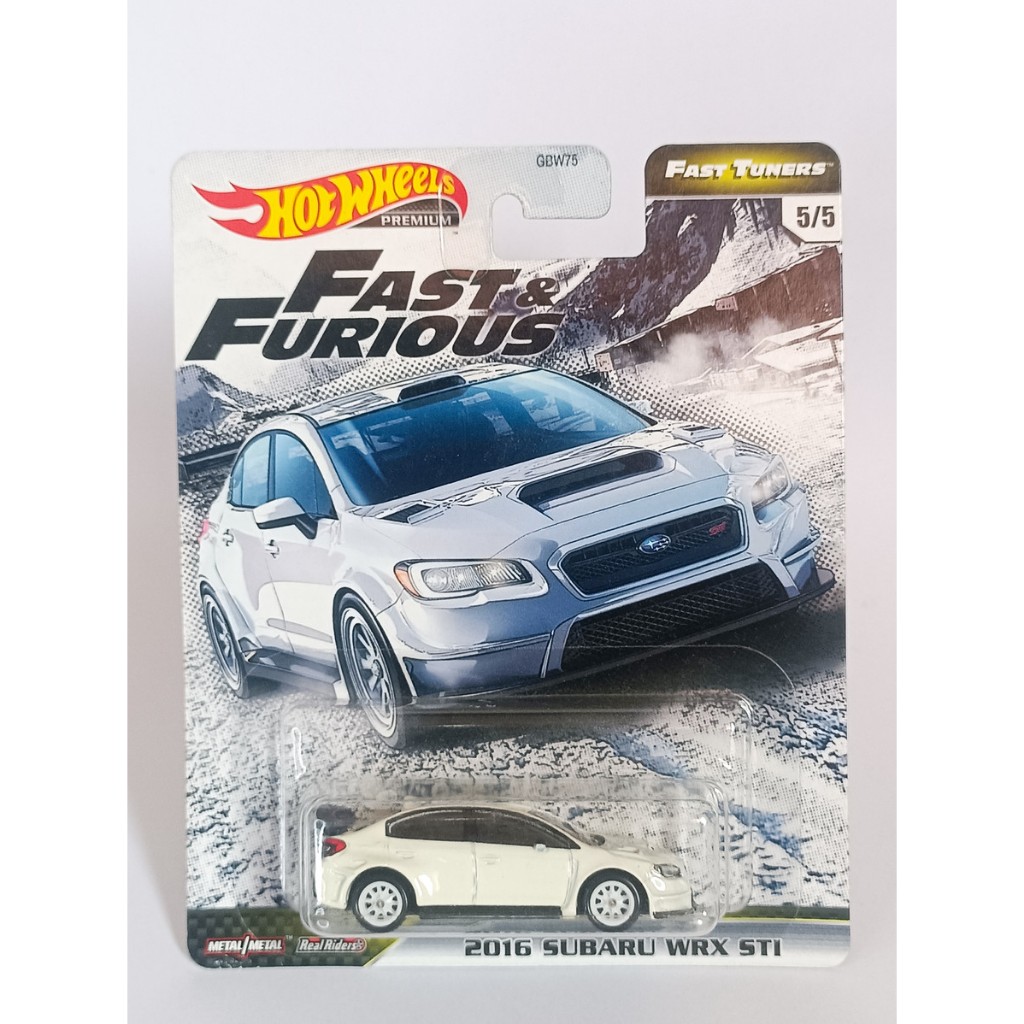 Hot Wheels Premium 2016 Subaru WRX STI
