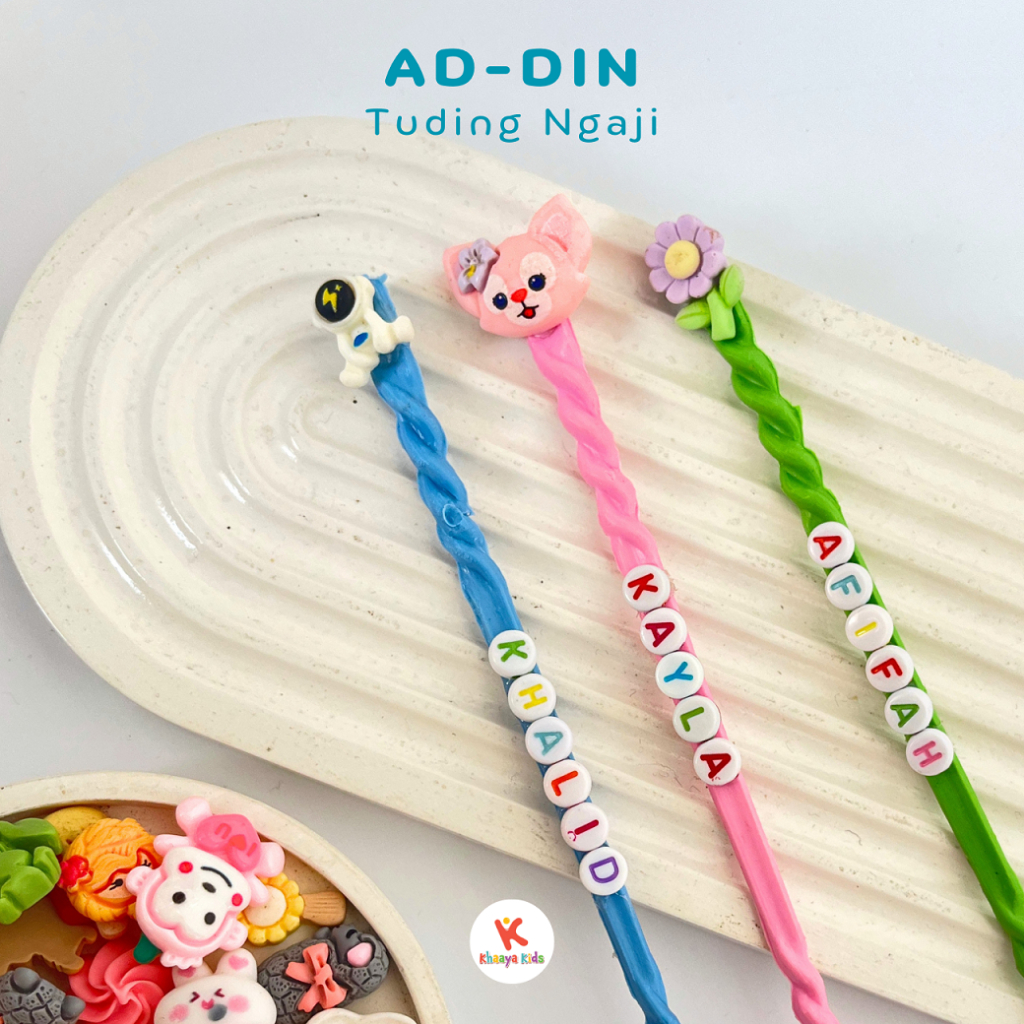 

- Jual Tuding ngaji telunjuk ngaji karakter lucu free nama 7 huruf - Ad Din