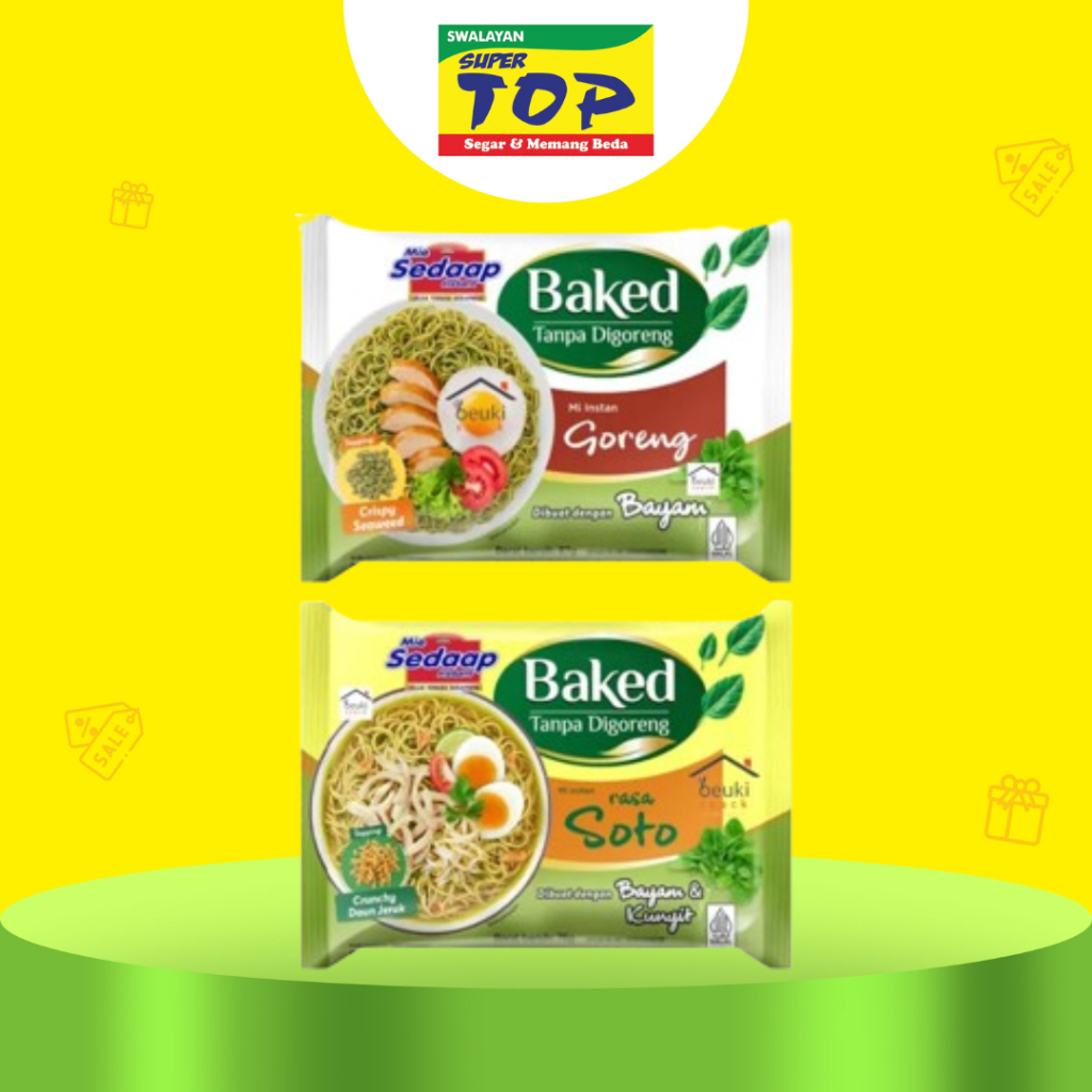 

~TOP~MIE SEDAP BAKED SOTO/GORENG