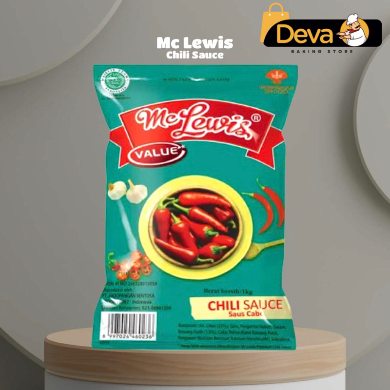 

Mc Lewis Chili Sauce - Mc Lewis Saus Sambel 1kg