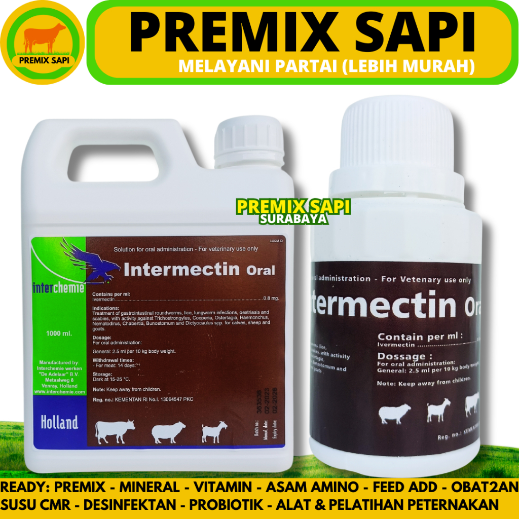 INTERMECTIN ORAL 100ML REPACK ORIGINAL