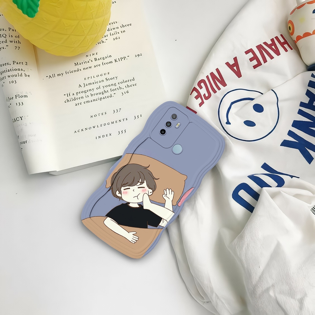 Soft Case Gelombang HP OPPO A53 - OPPO A33 - Casing OPPO A53 - OPPO A33 - Espa.id - Fashoin Case - C