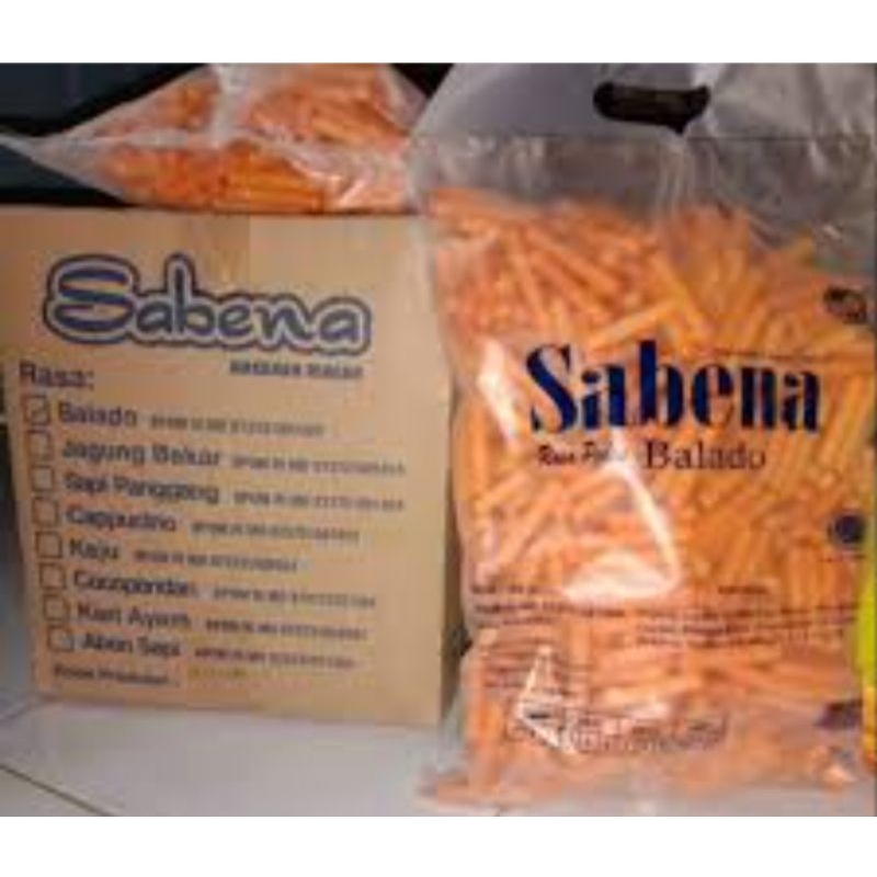 

Sabena stik rasa pedas balado 360g