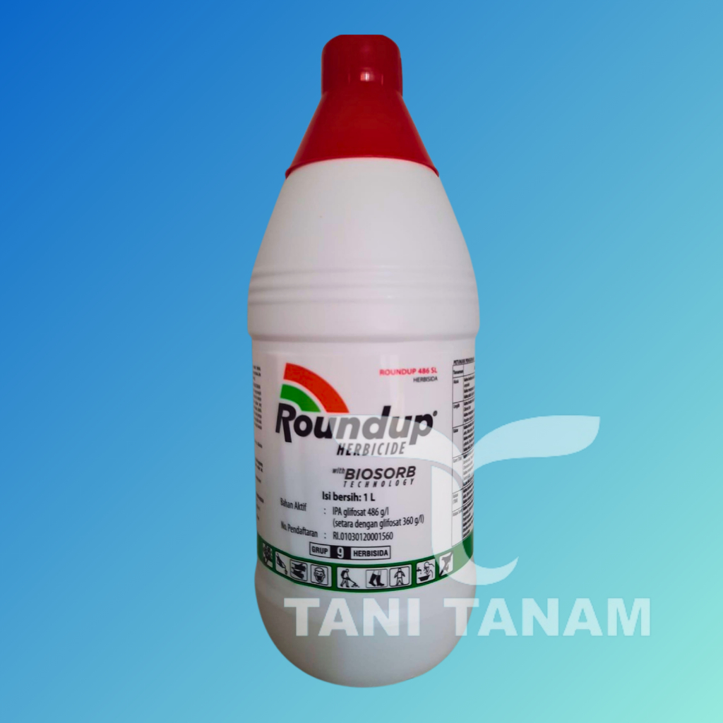 ROUNDUP 486 SL HERBISIDA PENGENDALI RUMPUT // RONDAP PEMBASMI RUMPUT
