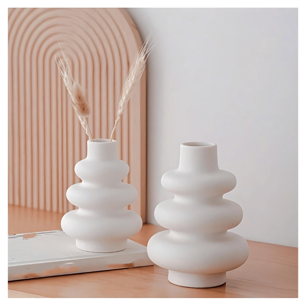 BEE Vas Bunga Kering Besar Handmade - Hiasan Dekorasi Rumah Eksklusif