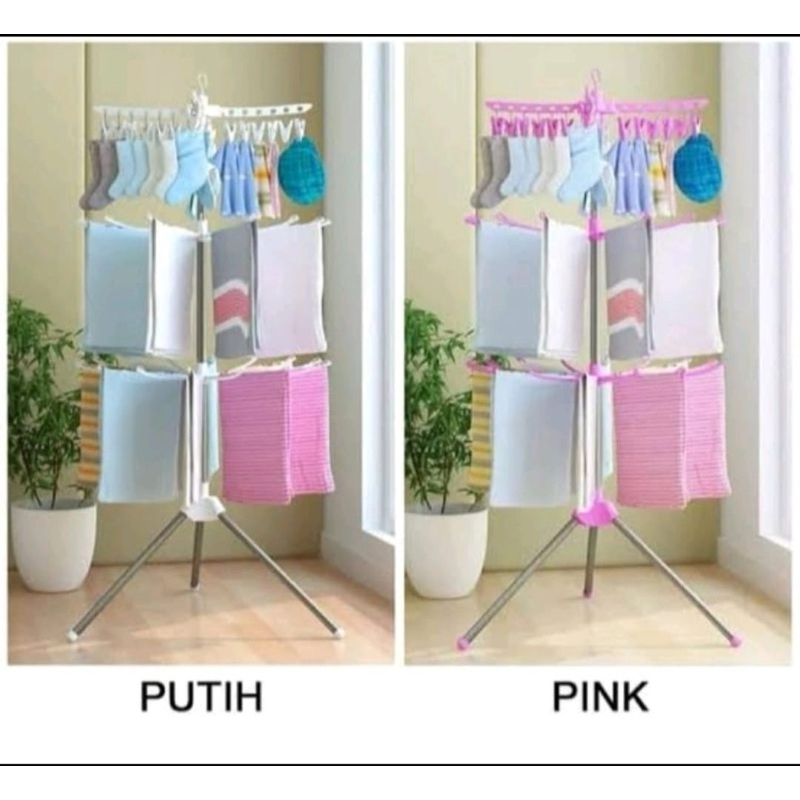 Jemuran Menara, Jemuran Baju Bayi, Jemuran Bayi, Jemuran Tripod