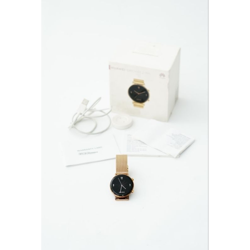 Huawei Watch GT2 Rare Gold Resmi Langka Fullset Smart Smartwatch GT 2 3 4 Pro GT3 GT4 Preloved Secon
