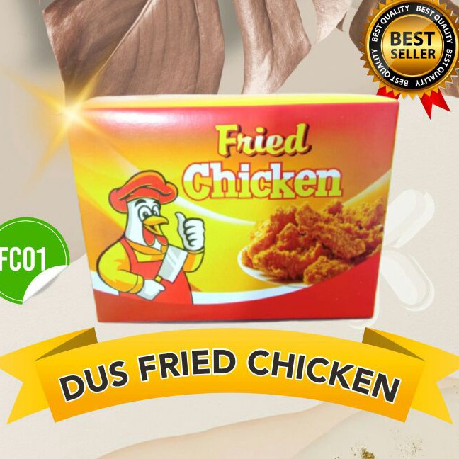 

KP8 Box Fried Chicken motif isi 5 Dus Fried Chicken Kardus Fried Chicken Box Ayam Goreng Kemasan Fried Chicken