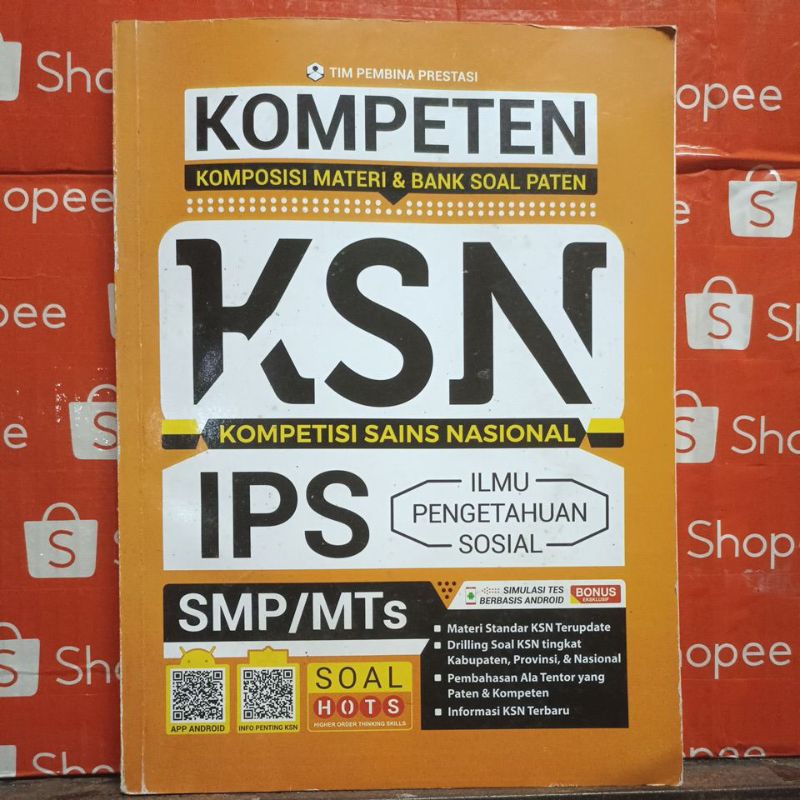 Kompeten KSN kompetisi sains nasional IPS SMP/MTS