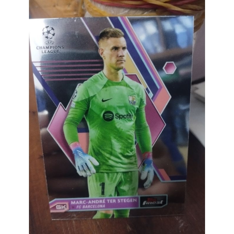 Kartu Barca Topps Finest UCL