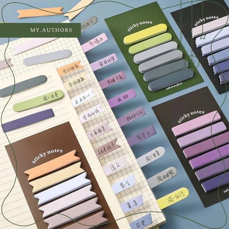 

Sticky Notes Label Catatan Aesthetic 120 Lembar