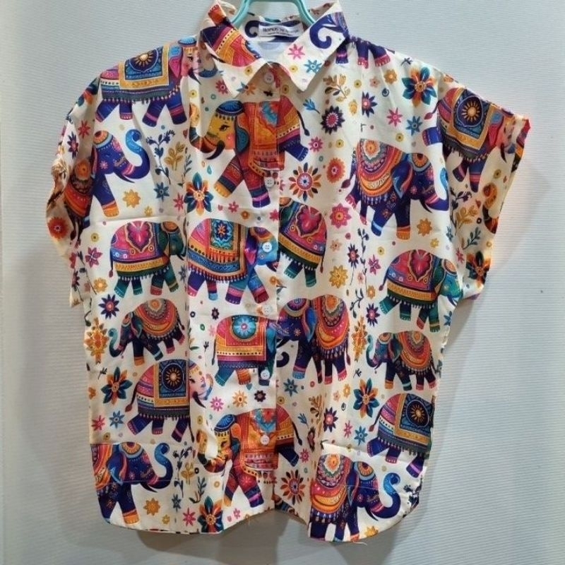 atasan katun linen bonus bkk