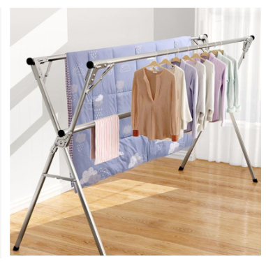 JEMURAN BAJU STAINLESS LIPAT JEMURAN BAJU BESI STAINLESS JEMURAN PAKAIAN ANTI KARAT KUAT JEMURAN LIP