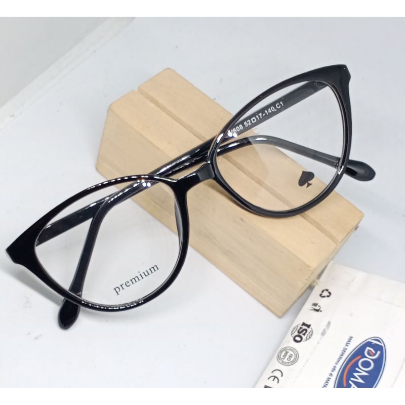 Kacamata Cat Eyes Trendy Frame Cat Eyes Una Frame