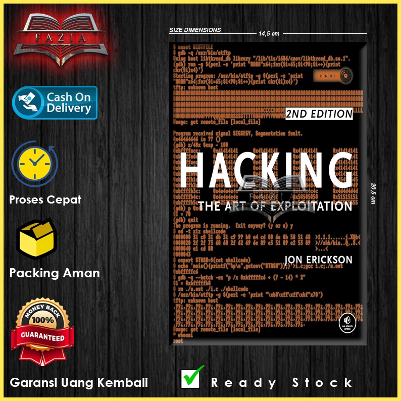 GROSIR Hacking The Art of Exploitation by Jon Erickson