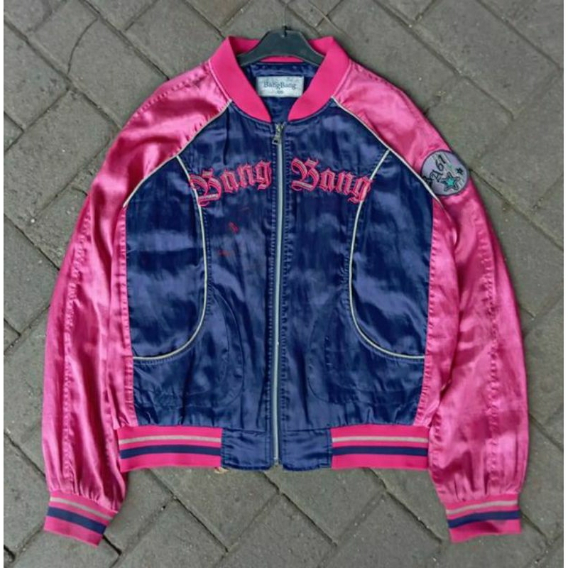 VARSITY SATIN BANG BANG
