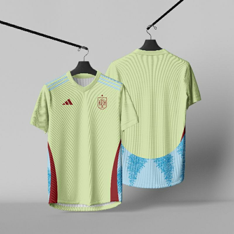 jersey timnas spanyol 2024_2025 full printing gratis nama dan nomor