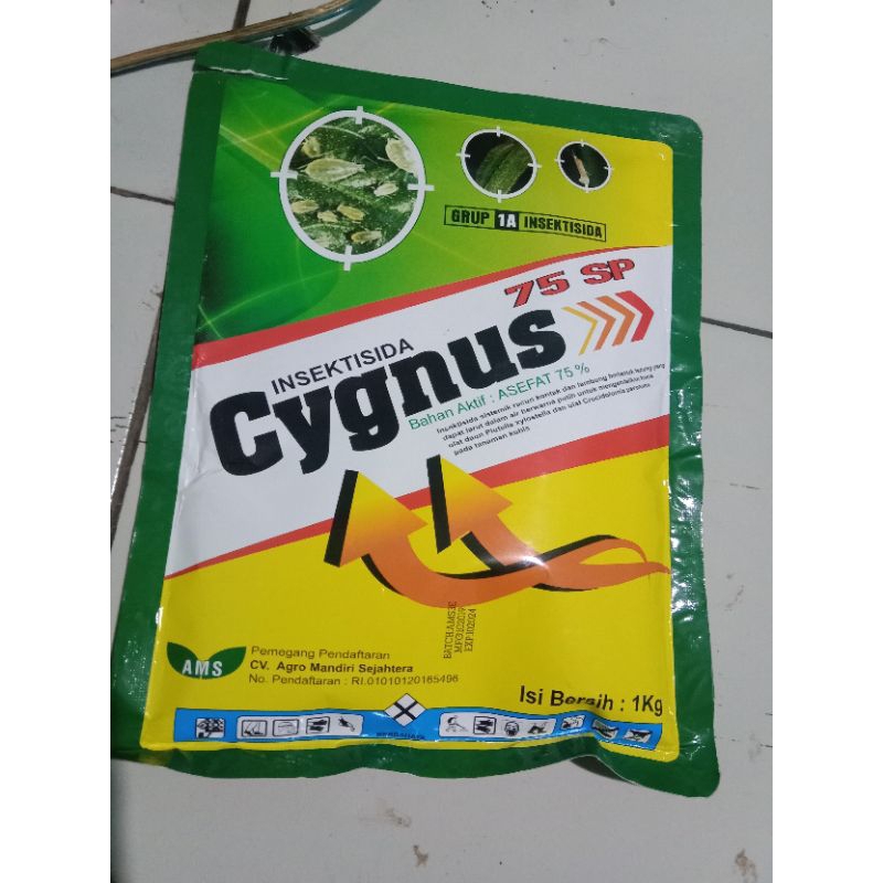 INSEKTISIDA CYGNUS 75SP 1KG ASEFAT 75%