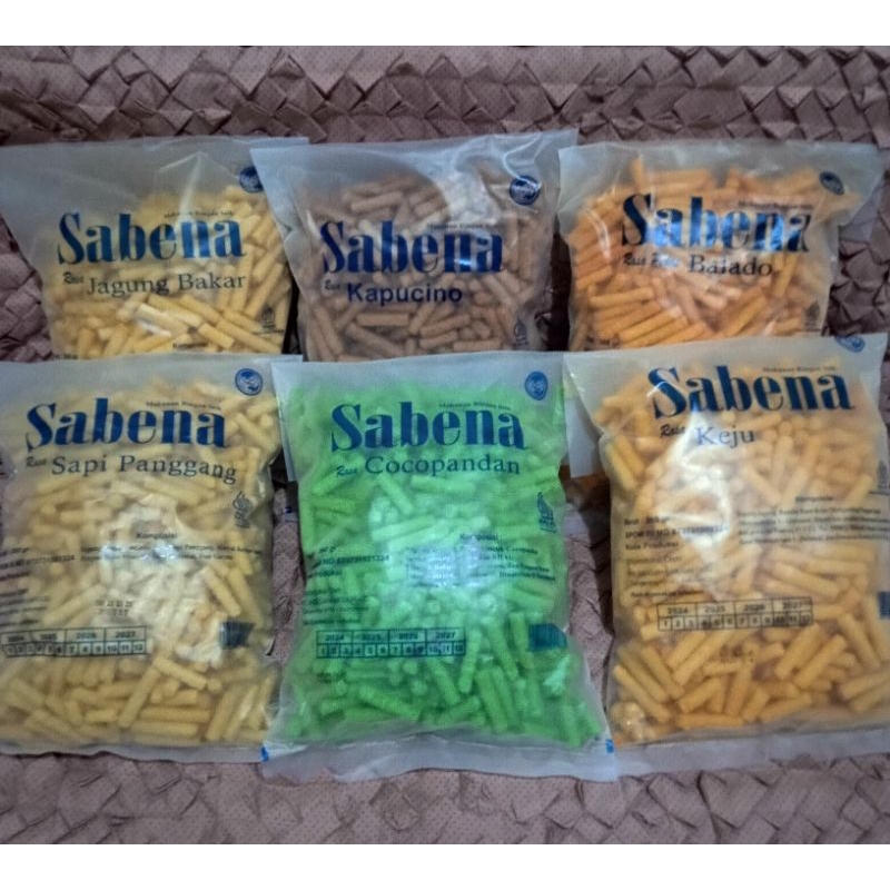 

Snack Sabena Stik All Varian Renyah Dan Gurih