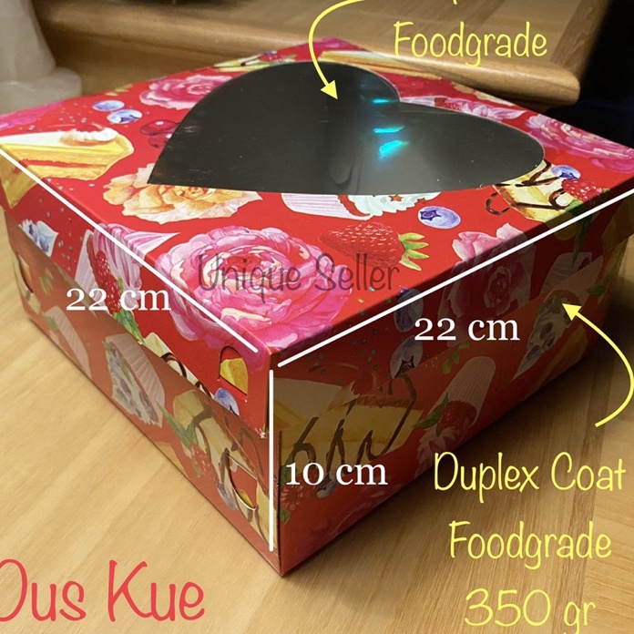

Terbatas Isi1 Dus Box Kue Tart 22x22x1 Tutup Hati Dus Box Kotak Kardus Lamaran Tutup Hati 22x22 x 1 cm Dus Box Kotak Hampers 22x22x1cm Dus Box Kotak Merah Tutup Hati Uk 22 x 22 x 1 cm